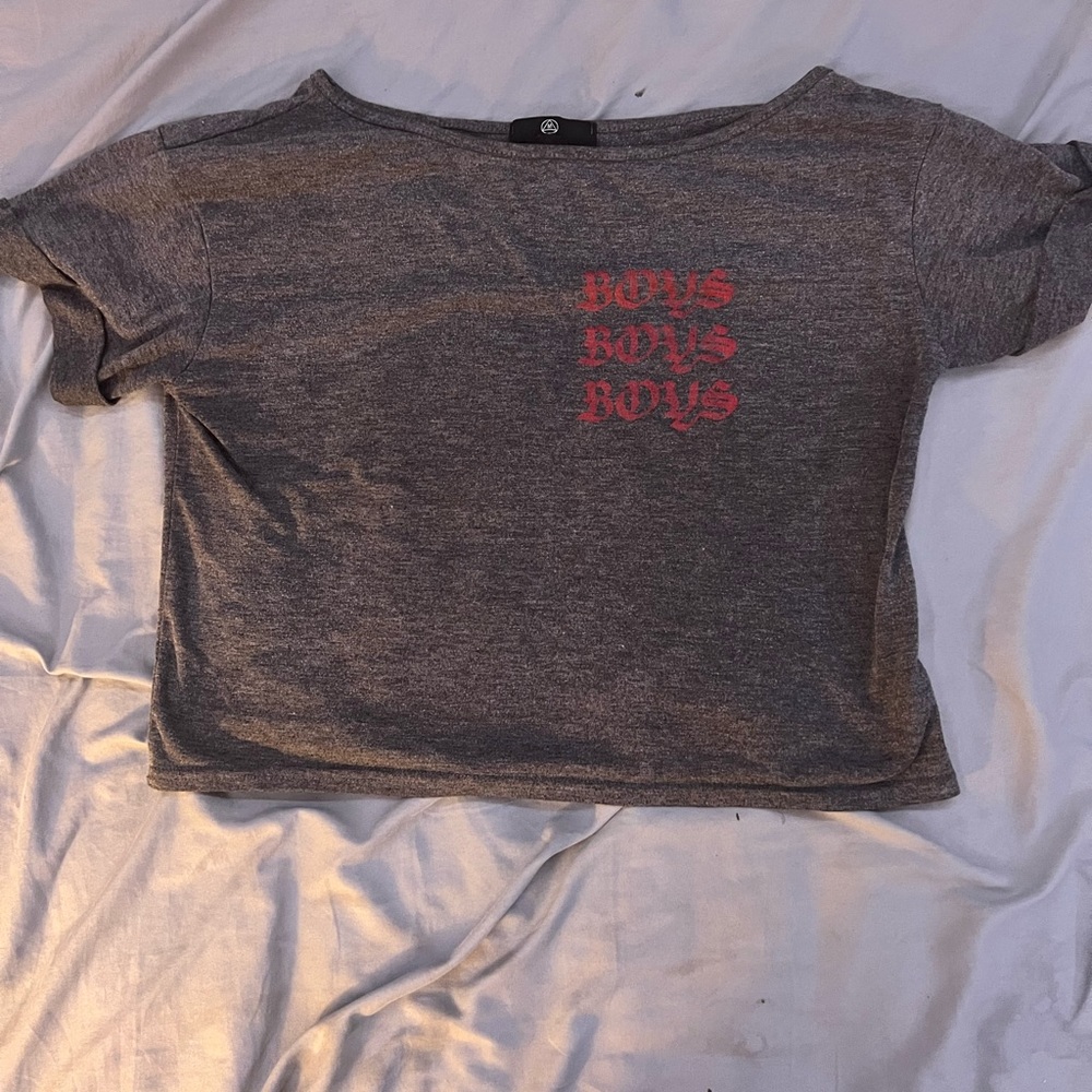 Simple crop top